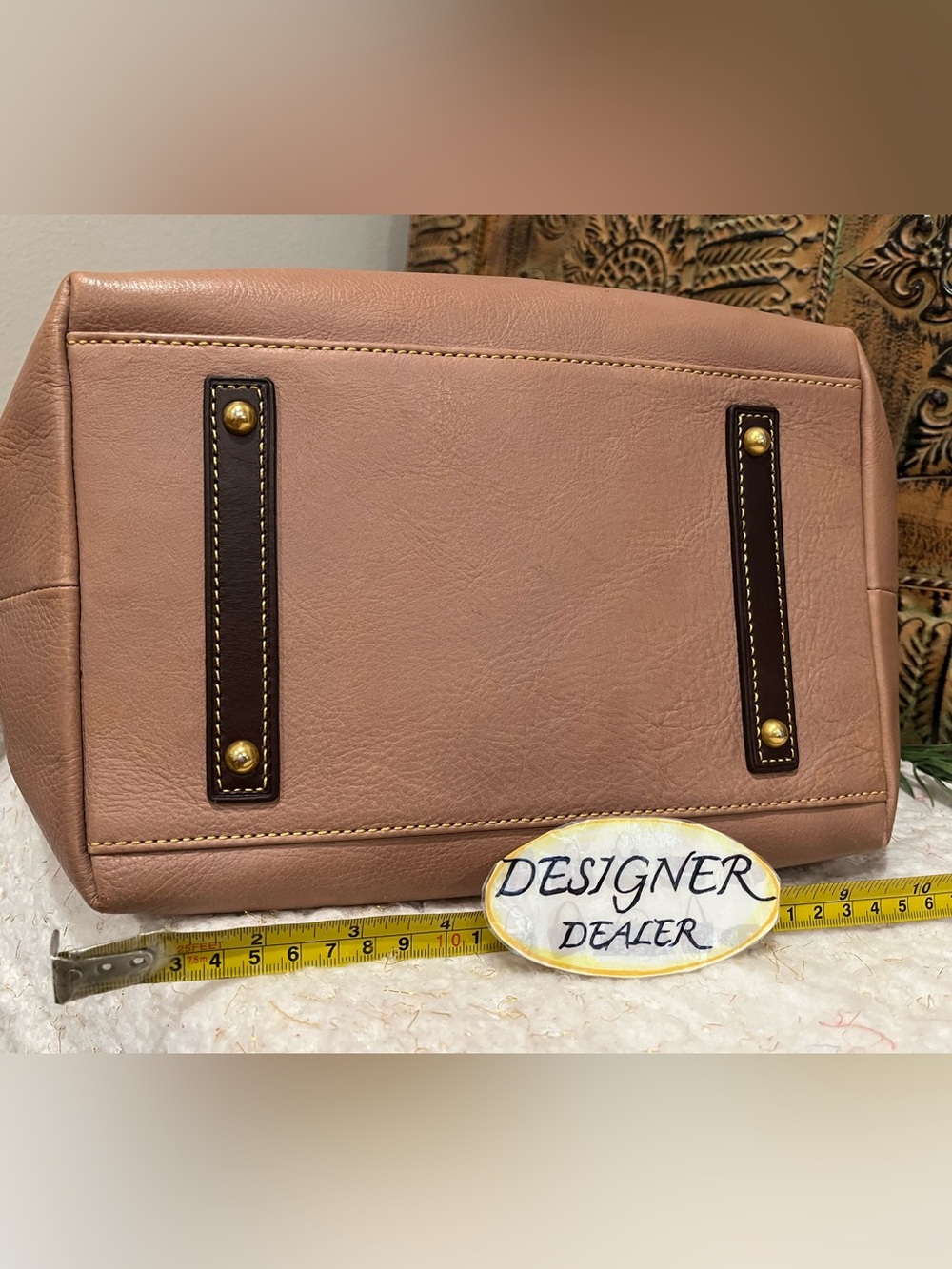 SALE DOONEY & BOURKE Florentine Buckley Italian Leather Satchel Shoulder Bag - Picture 7 of 13